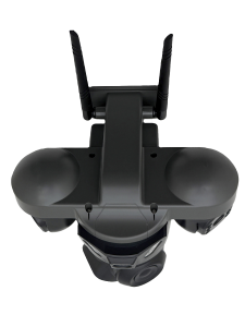 Камера видеонаблюдения 4G с сим картой уличная поворотная с солнечной панелью 2 Mp*3 Орбита OT-VNI68С